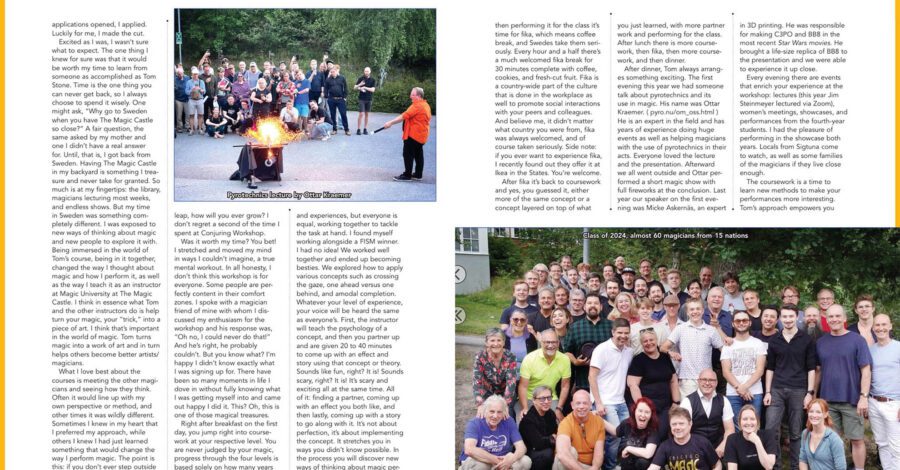 Conjuring by Tom Stone